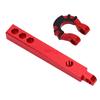 RC Trailer Hitch Tow Hook Alloy Metal RC Trailer Hitch Tow Hook Kit for 1 8 1 10 Scale Crawler Red Hook