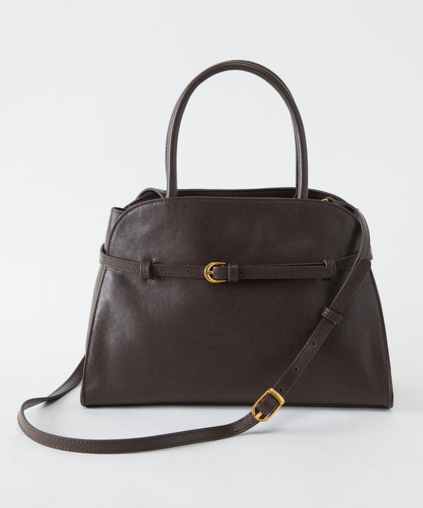 Ecoe E.C.O.E Heritage Buckle Bag - Chestnut Brown