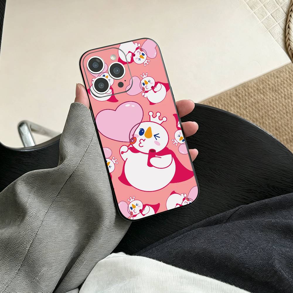 Чехол для телефона Mixue Bingcheng Для iPhone 17, 16, 15, 14, 13, 12, 11 Plus, Pro Max, Другие Мягкий Черный Чехол