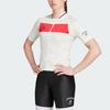 Adidas Heritage TEMPO LEGACY JERSEY Cycling Clothing Women's Pink White/Pure Gemstone Red JD7181
