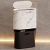 Small Trash Can With Concealed Lid Waste Bin Perfect For Tight Space In Bathroom Or Laundry Room Garbage Can
