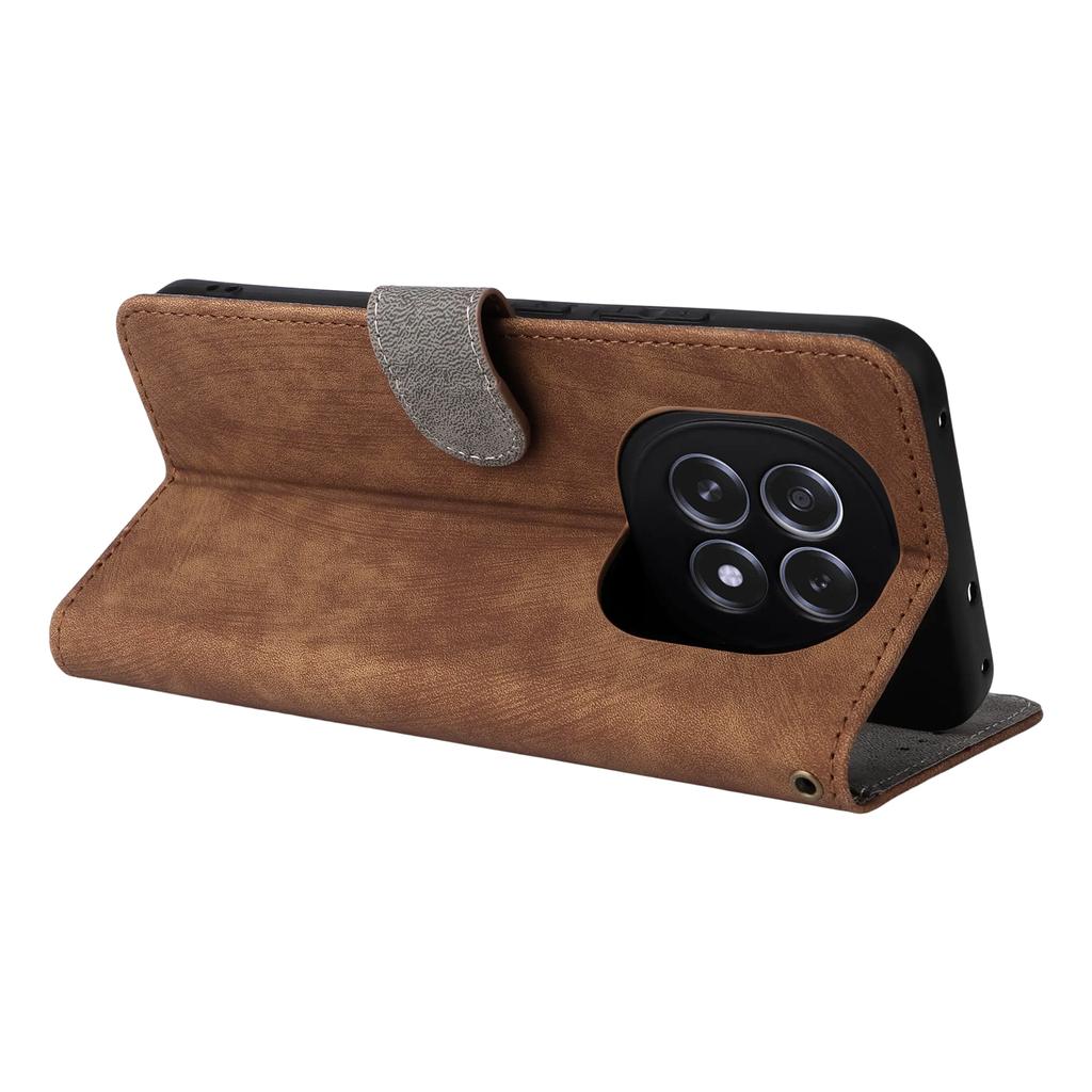 For Oppo F29 5G/A5 5G Case Wallet RFID Blocking PU Leather Cover Stand with Strap