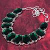 Faceted Chrome Diopside Gemstone Jewelry, 925 Solid Sterling Sliver Necklace & Bracelet Jewelry Set For Wife, Handmade Lovely Diopside Jewelry For Her