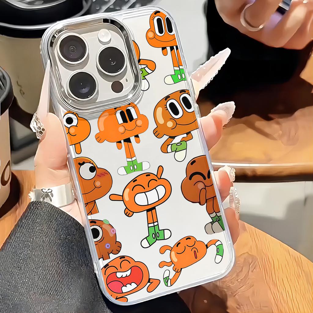 The Amazing World of Gumball Phone Case For iPhone 17 16e 16 15 14 13 12 11 mini Pro Max X XR XSMAX 8 7 Air Plus Soft Cover