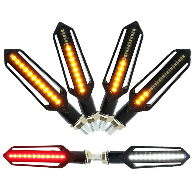 Universal Motorcycle Turn signal LED Direction Modified Light Scooter Left and Right Direction Light
