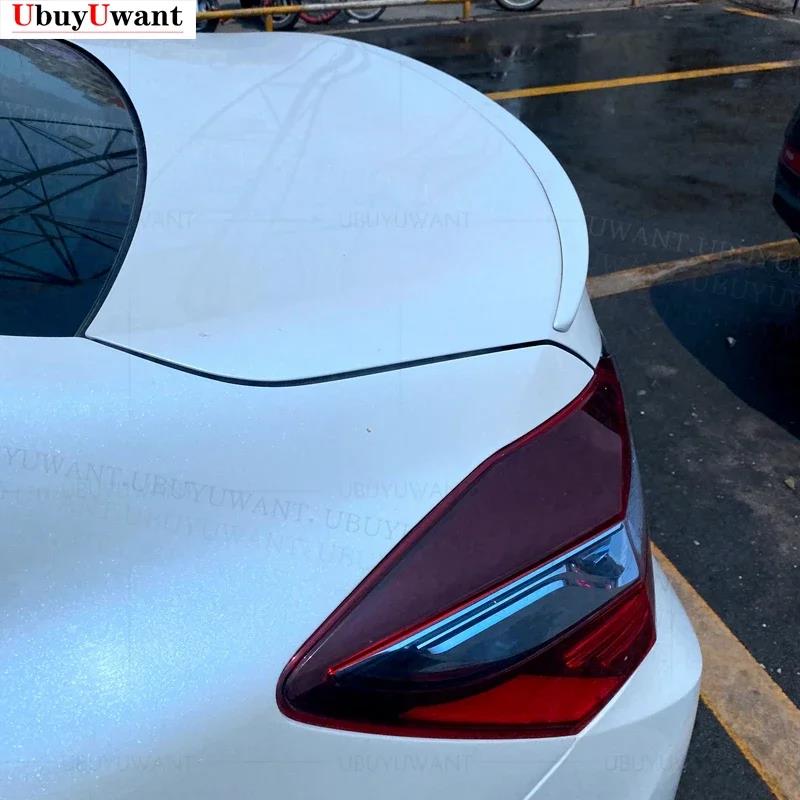 UBUYUWANT Для Honda Accord 9-го поколения 2014 2015 2016 2017 Высококачественный АБС-пластик Украшение Заднего Крыла Автомобиля Спойлер Для Honda AccordХороший продукт