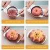 Яблокорезка 8/12 лезвий Нержавеющая сталь Разделитель для яблок Удаление сердцевины Кухонный гаджет Инструмент для удаления сердцевины фруктов для груши, картофеля, лука