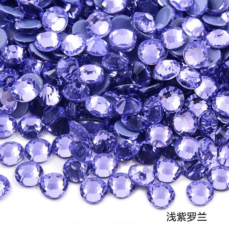 Имитация австрийского горячего алмазного маникюра Стеклянное плоскодонное сверло Клей для страз Аксессуары для одежды своими руками Термоплавкий клей для нижнего сверла