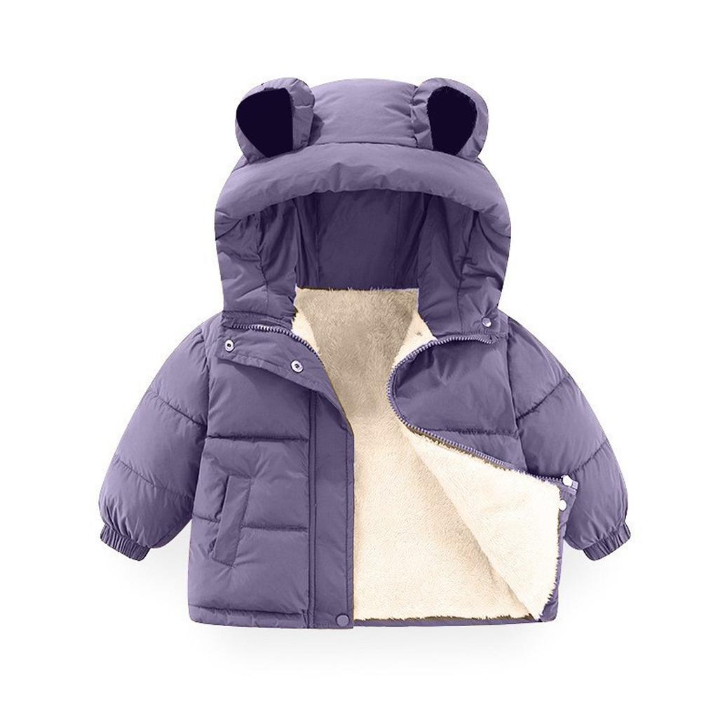 Children's Fashionable Casual Hooded Down Jacket