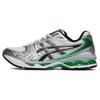 Кроссовки Gel Kayano 14 Белые Малахитово-зеленые 1201A019-110