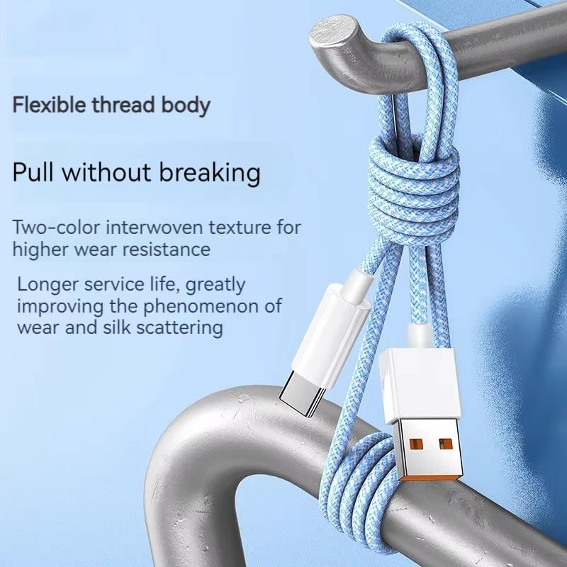1M 1.5M 2M USB-C на Type C цветной кабель для 15 Pro Max PD 60W быстрая зарядка для Xiaomi Samsung плетение кабель аксессуары