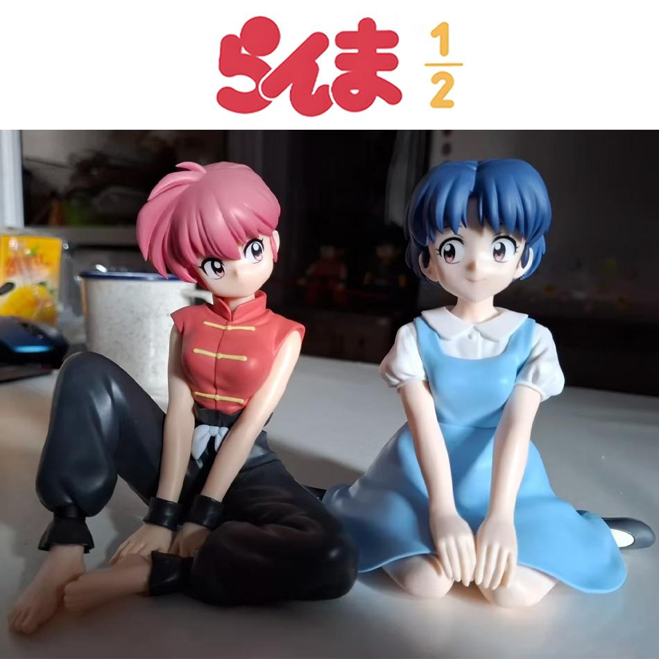 В наличии 10 см Аниме Ranma 1/2 Relax Time Шампунь Тэндо Аканэ Фигурка Действия Ranma ПВХ Фигурка Модель Коллекционная Фигурка Игрушка Подарок
