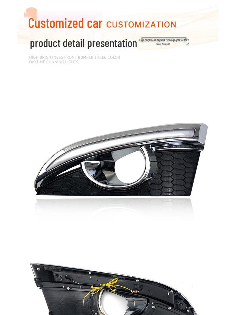 Дневные ходовые огни с указателями поворота для Chevrolet Captiva 2012-2014, обновление модели 2015 года