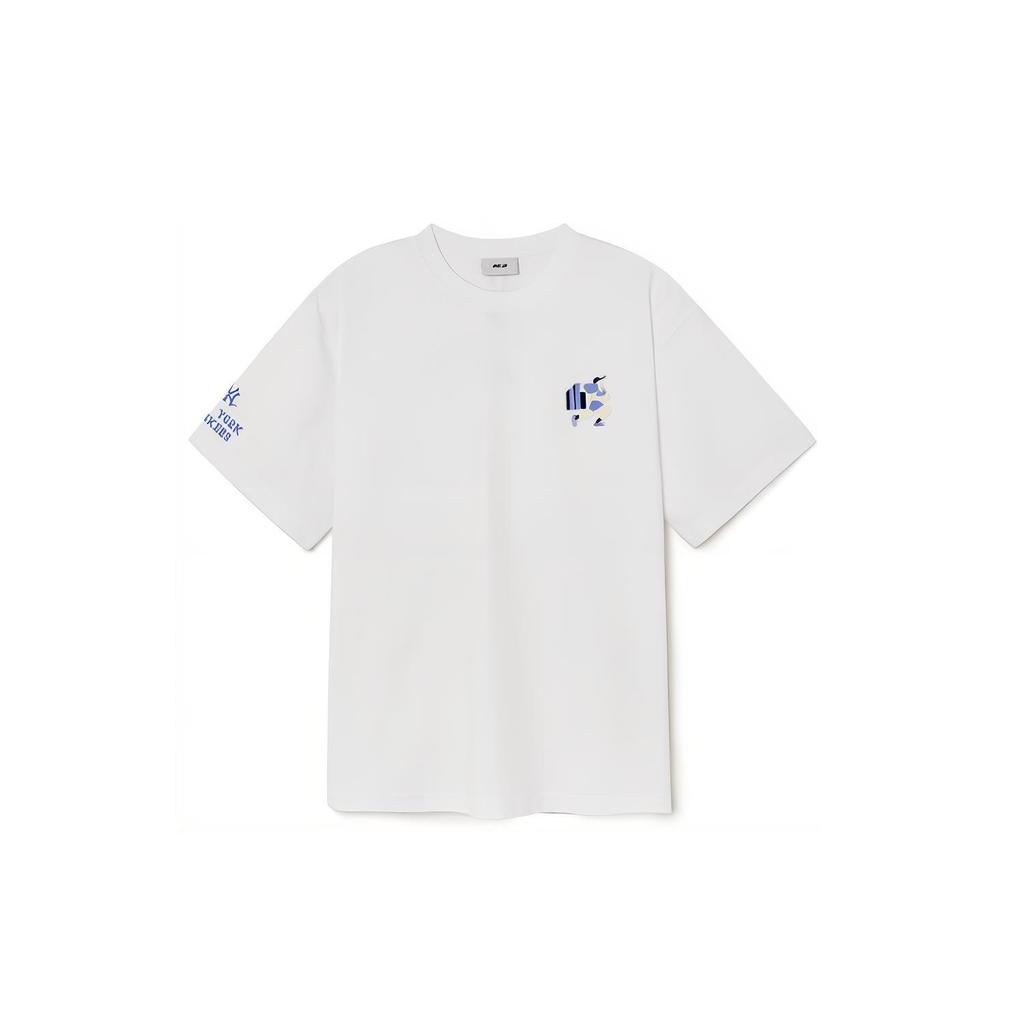 New MLB New York Yankees T Shirts Unisex White 3ATSC0133-50WHS