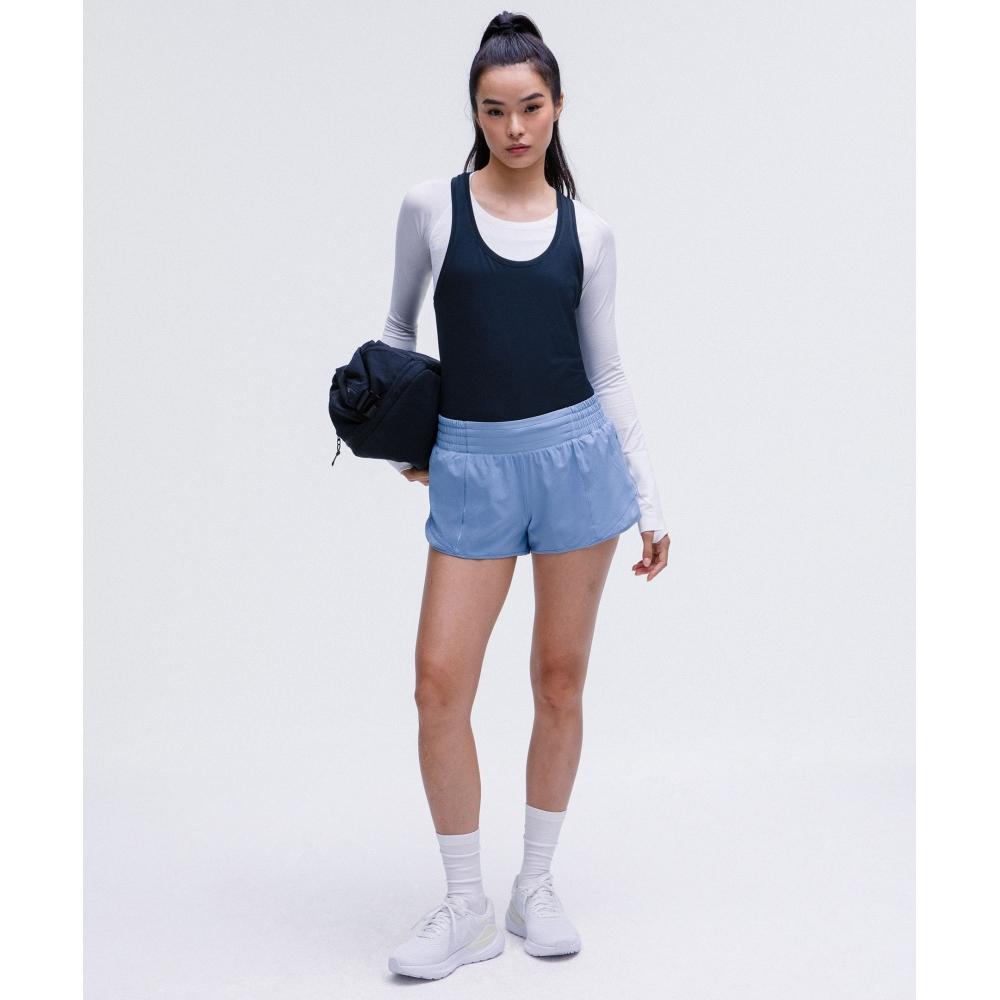 Lululemon Майка-борцовка Swiftly Tech 2.0, длина талии, настоящий темно-синий настоящий темно-синий