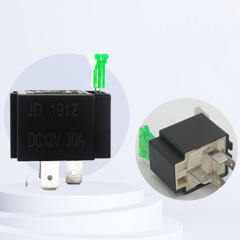 1 шт. 12 В постоянного тока 4-контактное автомобильное реле с предохранителем 30 А нормально разомкнутое реле 30 А предохранитель с 4-контактной/5-контактной колодкой