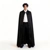 Medieval Long Cape Cosplay Wizard Magic Robe Adult Death Knight Halloween Party Costume