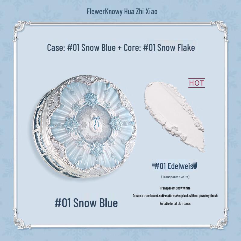 Подарочный набор макияжа Flower Knows Snowflake Ballet
