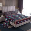 Bohemian Striped Pattern Bed Hat Four-Piece Bedding Set Bedroom Dormitory Bedding Decoration