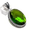 Peridot Gemstone Handmade 925 Sterling Silver Gift Jewelry Pendant 2.21" b8E35
