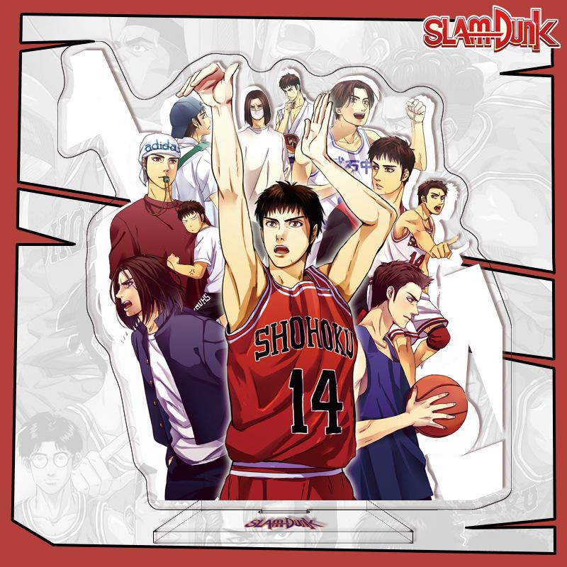 Акриловая подставка для аниме Slam Dunk 16 см Индивидуальная акриловая подставка Трансграничные поставки Высокое качество Аниме-мерч Slam Dunk