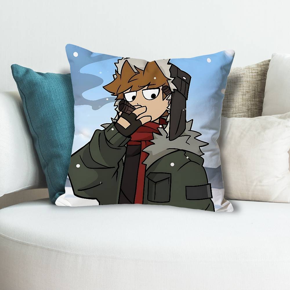 EEddsworldsS Веб-драма Различные размеры Квадратная наволочка Для автомобиля Дома Спальни Декор Персонализированный Подарок на День святого Валентина