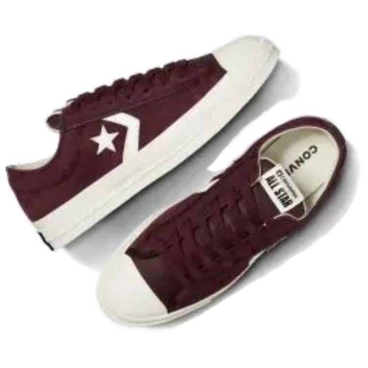 Converse Кроссовки Star Player 76 Замшевые Низкие Кровяной Камень Унисекс Красный Аист Черный A11532C