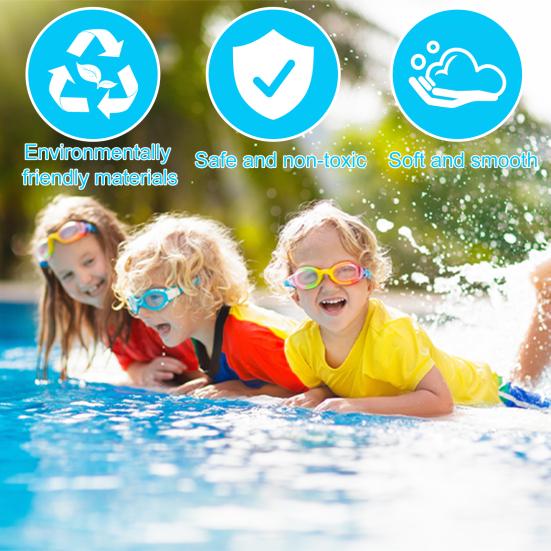 1 Pair Toddler Swim Arm Floaties Bright Color Comfortable Fit Cartoon Print Inflatable