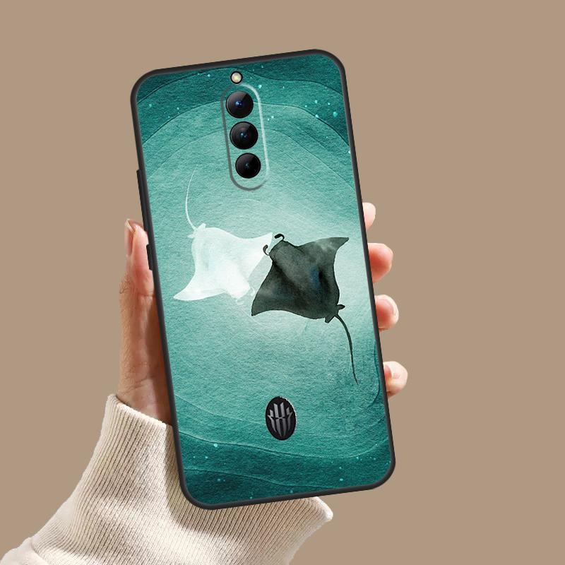 Чехол Animal Manta Ray для ZTE Nubia Red Magic 11 10S 9S 8S 8 9 10 Pro Plus 6 7 6S 7S Pro 5G 6R 10 Air