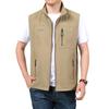 Multi-pocket Vest Men's Quick-drying Thin Spring and Autumn Casual Photography Fishing Outdoor Workwear Middle-aged and Elderly Vest Vest