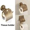 Paper Holders Solid Brass Gold Paper Roll Holder Toilet Roll Holder Tissue Holder Toilet Bathroom Accessories