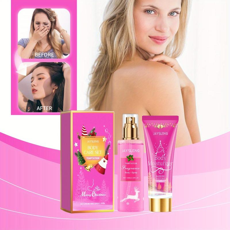 Ароматизированный набор для ухода за телом «Рождественский» питает и увлажняет кожу, предотвращая ее сухость осенью и зимой