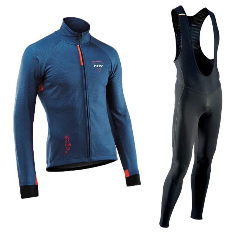 Outdoor Cycling Clothes Bicycle Long-sleeved Suit Men Women Mountain Bike Road Equipment
