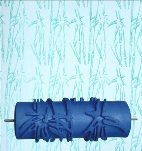 5-дюймовый ролик с рисунком для жидких обоев - Инструмент для DIY-точечной росписи и покраски стен