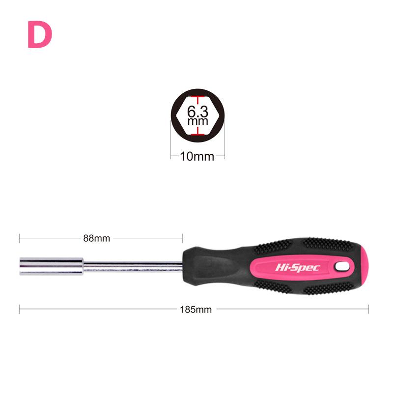 1/4 (6,35) Держатель бит-отвертки с храповым механизмом Ручка многофункциональная магнитная бита