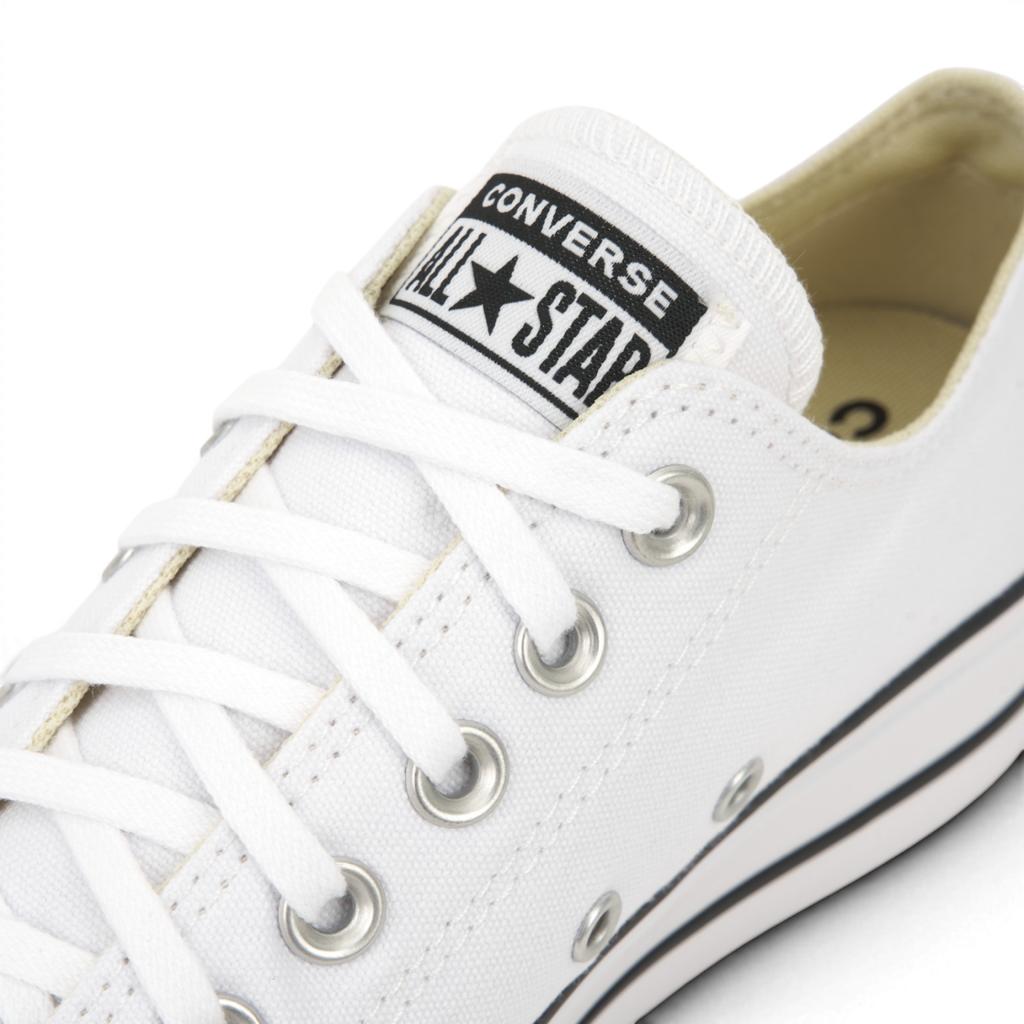 Converse Белые черные женские кроссовки Chuck Taylor All Star Lift Ox 560251C