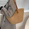 Casual Straw Shoulder Bag Summer Beach Large Capacity Tote Bag Ladies Travel Commuting Bag For Women Gifts