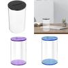 Acrylic Transparent Coin Bank For Home Decoration Shatterproof Money Saving Box With Removable Base