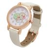 Watch Mofusand Analog Leather Strap Pastel Color Komaru Macaron Watch G White [Fieldwork] Women's MSD005-1