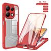 360 Full Shockproof Clear Case For Xiaomi Redmi Note 13 12 Pro 4G 5G Note 13 Pro Plus 5G Redmi A3 Screen Full Protection Cover