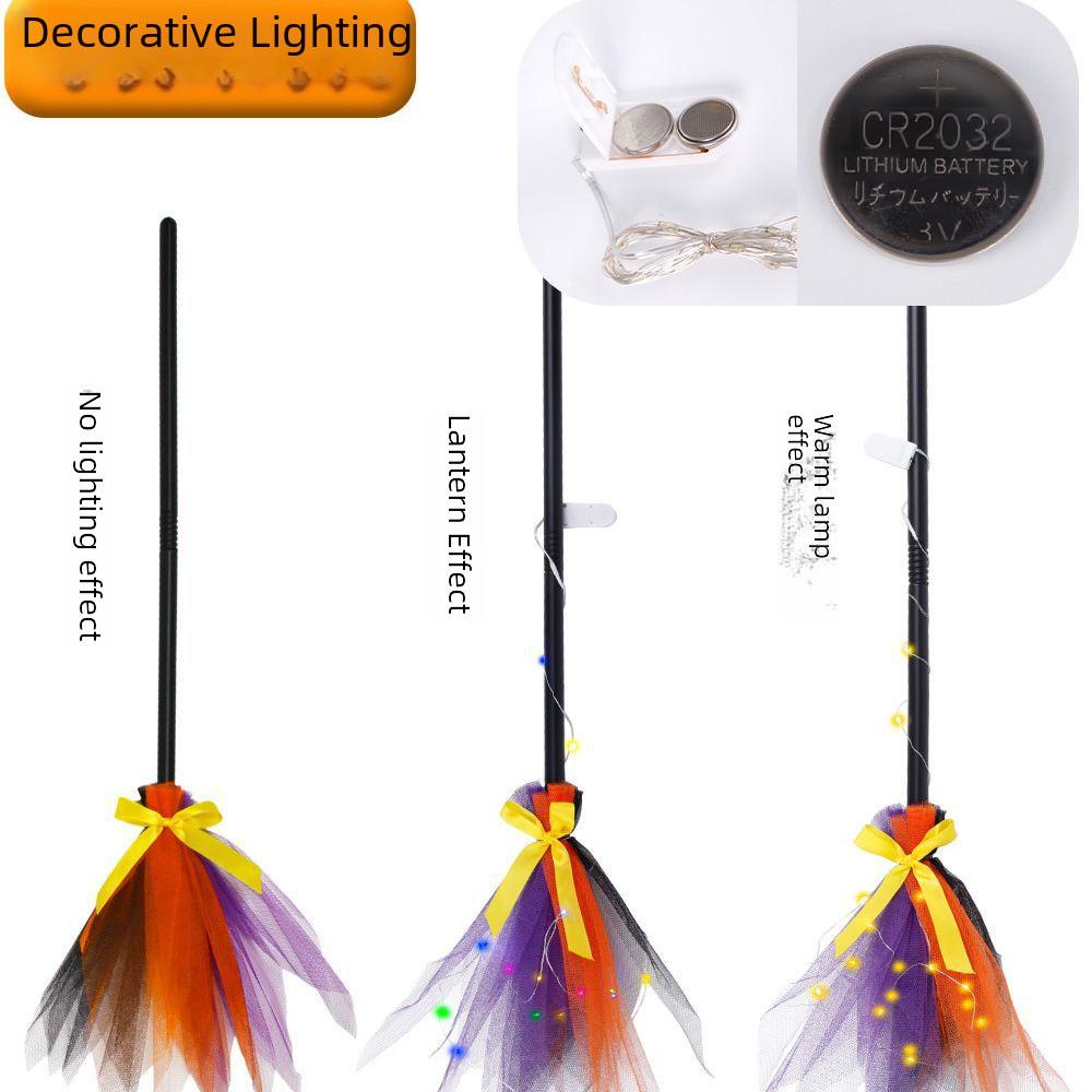 Новый Хэллоуин Волшебная метла Реквизит Съемный Стиль Гарри Поттера Для Праздничных Украшений