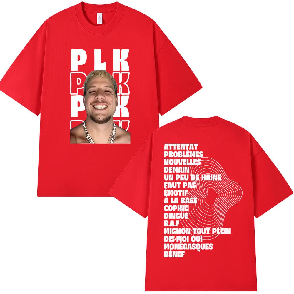 Rapper Plk FACE Tshirt Unisex Women Clothing Fashion Vintage Hip Hop Tshirts Casual 100 Cotton Short Sleeves T Shirts Streetwear