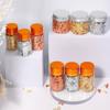 3 Bottles Golden Foil Flakes Gilding Flakes Made of Tinfoil for Metallic Foil Flakes for Nails DIY