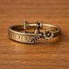 Timeless Tailoring Design Ring Set Alloy Open Cuff Bracelet Sewing Lover's Bracelet  for Women