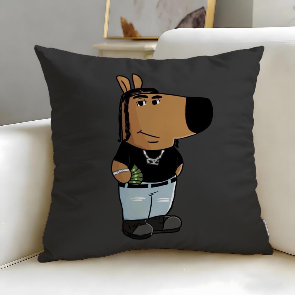 popular character Phillip Banks Cushion Cover Soft EasyWash Pillow Case Versatile for Couch Bed Travel and Office