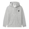 CDG Play Sweatshirts Unisex Gray Hooded (Non-detachable) Moderate CPXSWAXT3020N