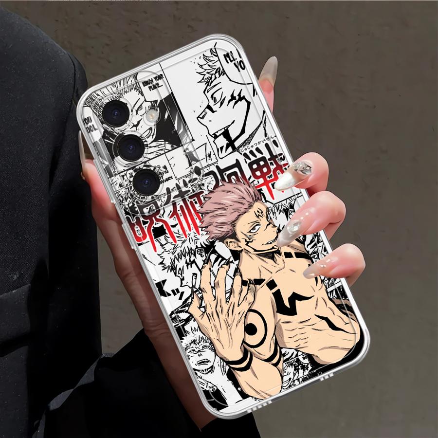 J-Jujutsus K-Kaisens Phone Cover Case for Samsung Galaxy A57 A52 A17 A34 A35 A25 A51 A14 A16 A36 A37 A55 A26 A24 A56 A54 A15 A52