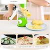 Rotary Cheese Grater Manual Food Shredder Nut Grinder Manual Rotary Vegetable Slicer  Household