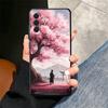 Мечтательное ночное дерево сакуры Мягкий чехол для телефона для Samsung A17 A37 A57 A16 A26 A36 A56 A15 A25 A35 A55 A14 A24 A34 A54 A13 A23