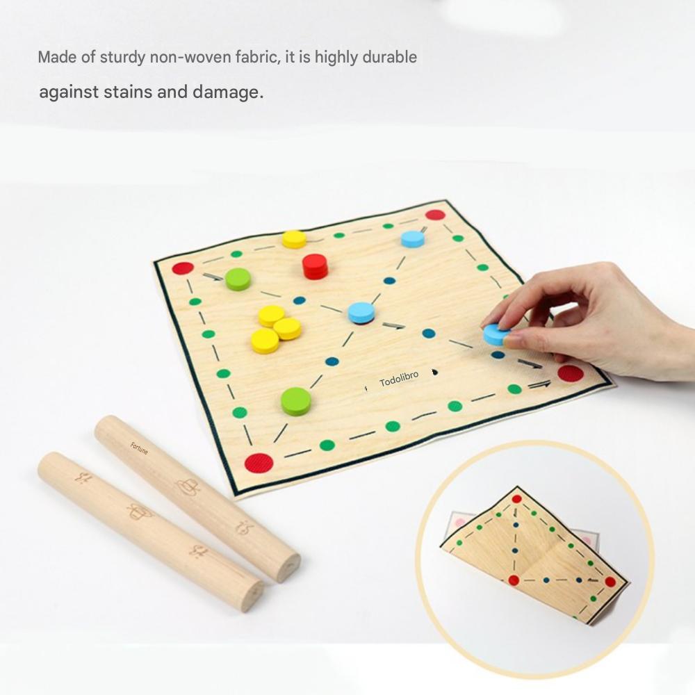Wooden Korean Board game Yutnori set